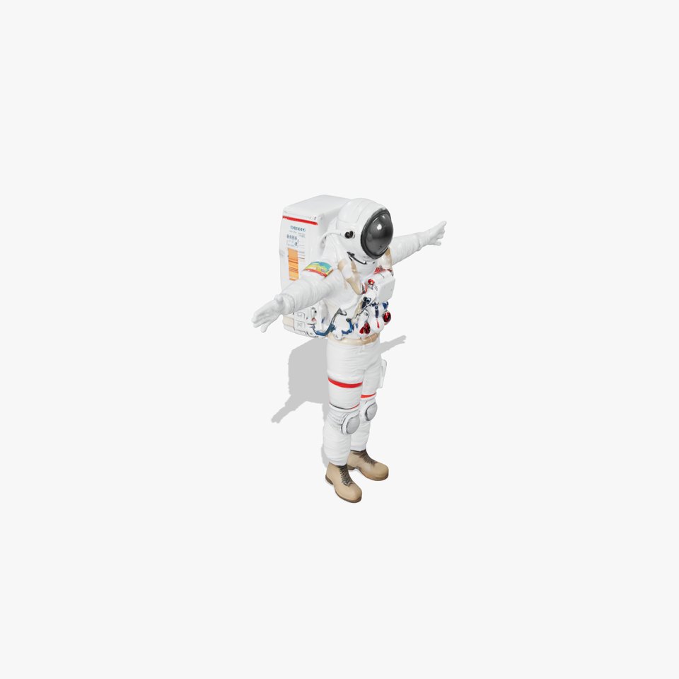 Astronaut Suit Model Pack with Detailed Textures